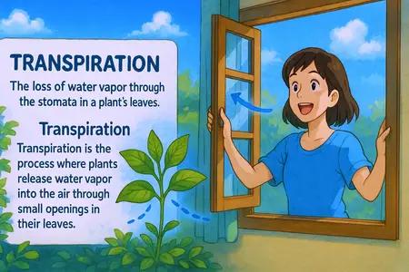 transpiration Simple Definition
