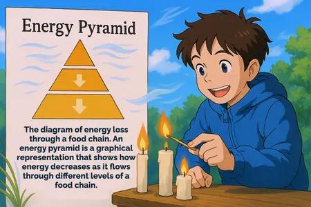 energy pyramid Simple Definition