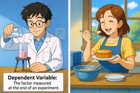 dependent variable Simple Definition