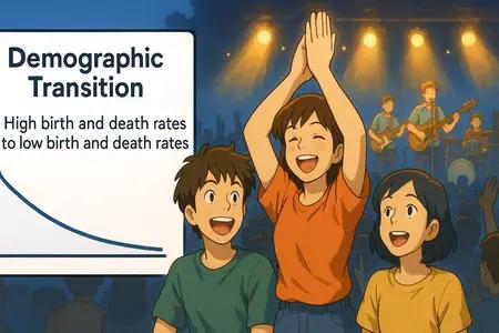 demographic transition Simple Definition