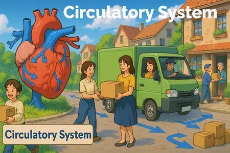 circulatory system Simple Definition