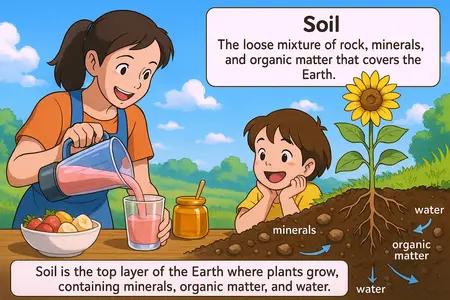 soil Simple Definition
