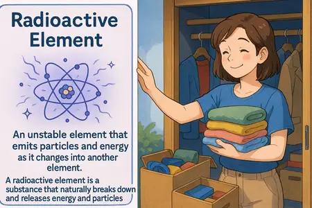 radioactive element Simple Definition