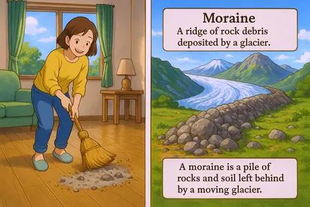 moraine Simple Definition