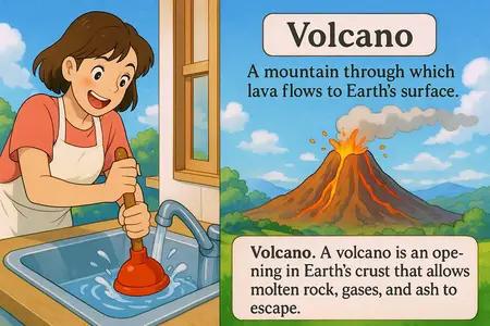 volcano Simple Definition