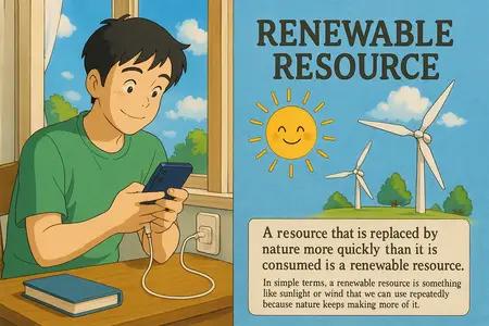 renewable resource Simple Definition