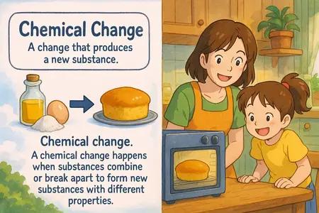 chemical change Simple Definition