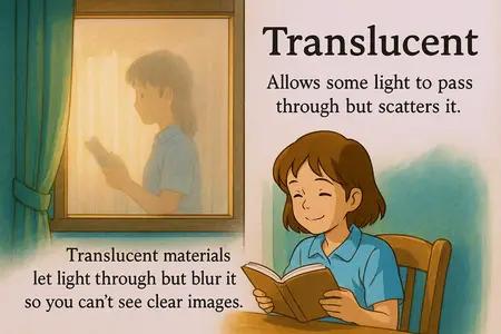 translucent Simple Definition