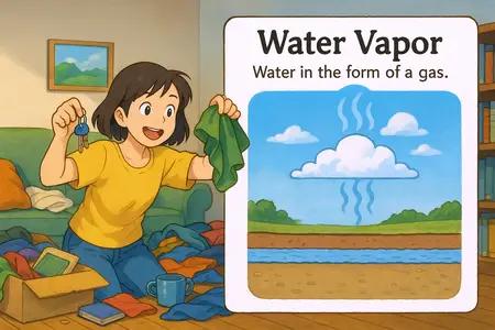 water vapor Simple Definition