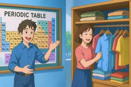 periodic table Simple Definition