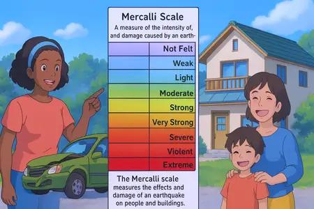 mercalli scale Simple Definition