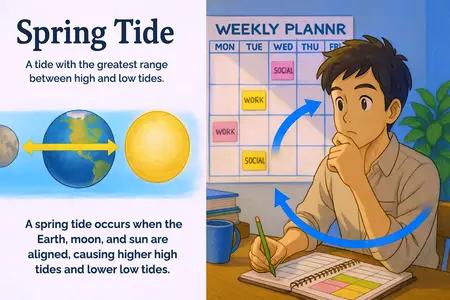 spring tide Simple Definition