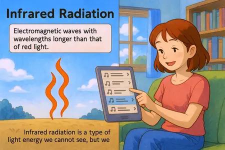 infrared radiation Simple Definition