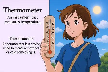 thermometer Simple Definition