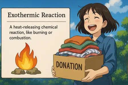 exothermic reaction Simple Definition