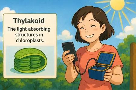 thylakoid Simple Definition