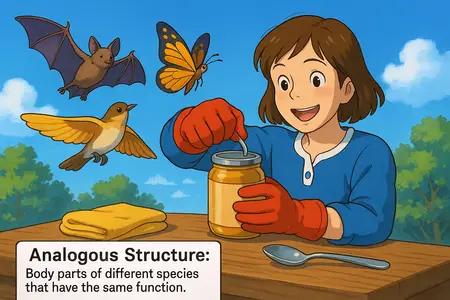 analogous structure Simple Definition