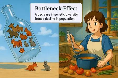 bottleneck effect Simple Definition