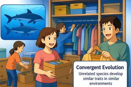 convergent evolution Simple Definition
