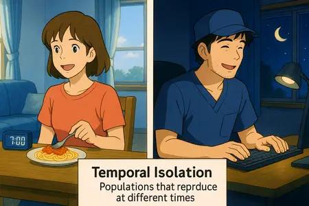 temporal isolation Simple Definition