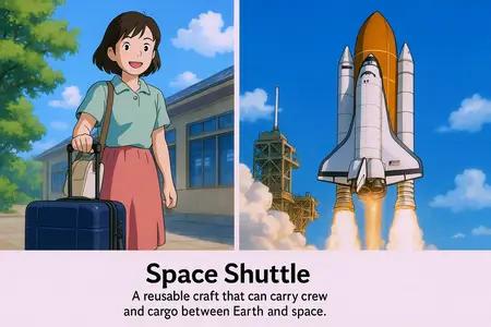 space shuttle Simple Definition
