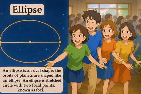 ellipse Simple Definition