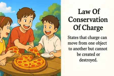 law of conservation of charge Simple Definition
