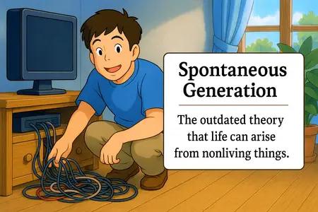 spontaneous generation Simple Definition
