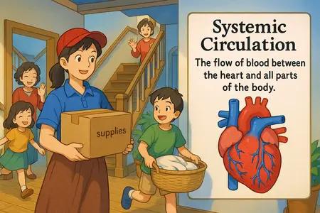 systemic circulation Simple Definition