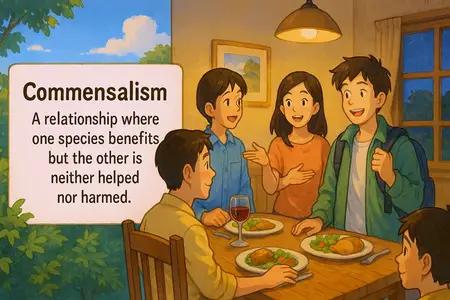 commensalism Simple Definition