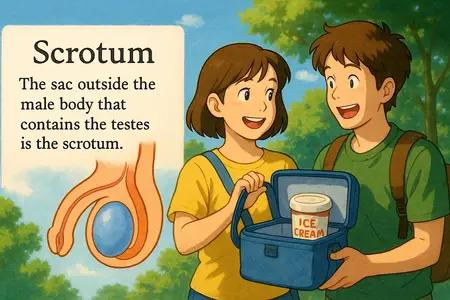 scrotum Simple Definition
