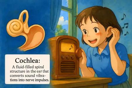 cochlea Simple Definition