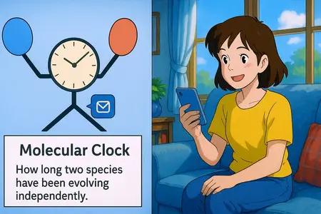 molecular clock Simple Definition