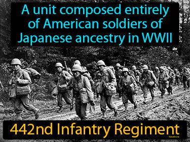 442nd Infantry Regiment Simple Definition