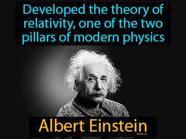 Albert Einstein Simple Definition