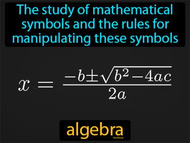algebra Simple Definition