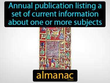 almanac Simple Definition