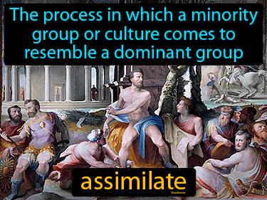 assimilate Simple Definition
