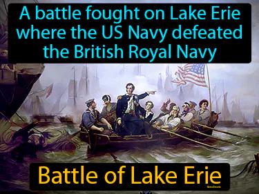 Battle of Lake Erie Simple Definition