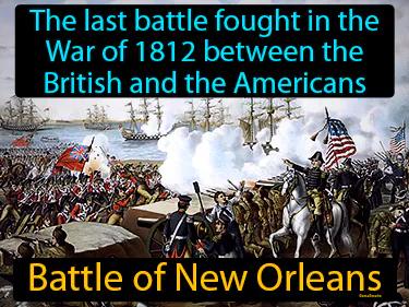 Battle of New Orleans Simple Definition