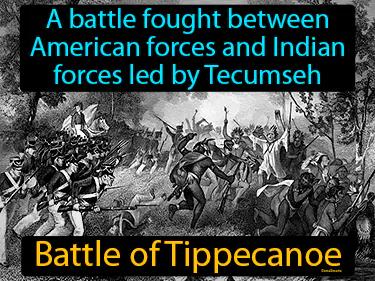 Battle of Tippecanoe Simple Definition