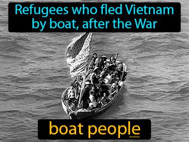 boat people Simple Definition