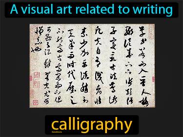 calligraphy Simple Definition