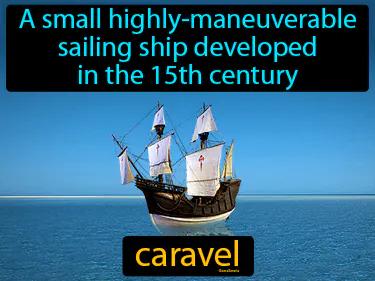 caravel Simple Definition