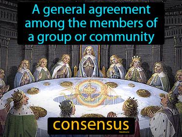 consensus Simple Definition