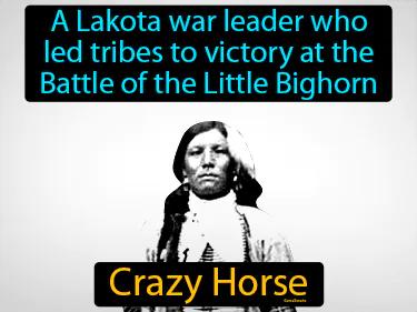 Crazy Horse Simple Definition