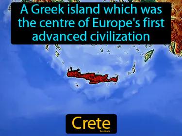Crete Simple Definition