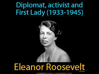 Eleanor Roosevelt Simple Definition