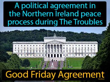 Good Friday Agreement Simple Definition