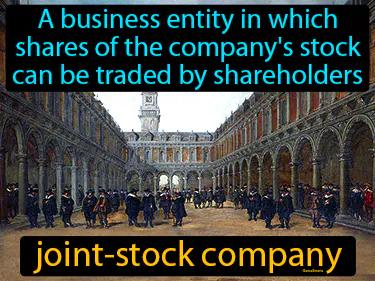 joint-stock company Simple Definition